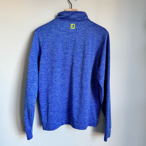FootJoy Titleist Performance 1/2 Zip Golf Pullover Blue Men’s Medium Jacket - Picture 6 of 11